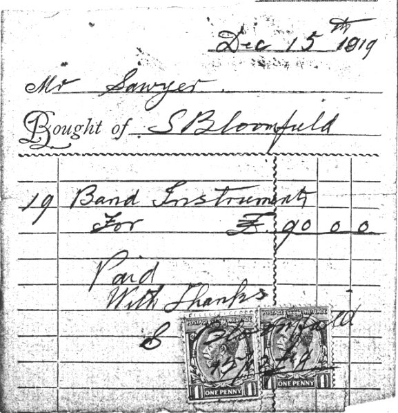 Wrentham Band - Instruments